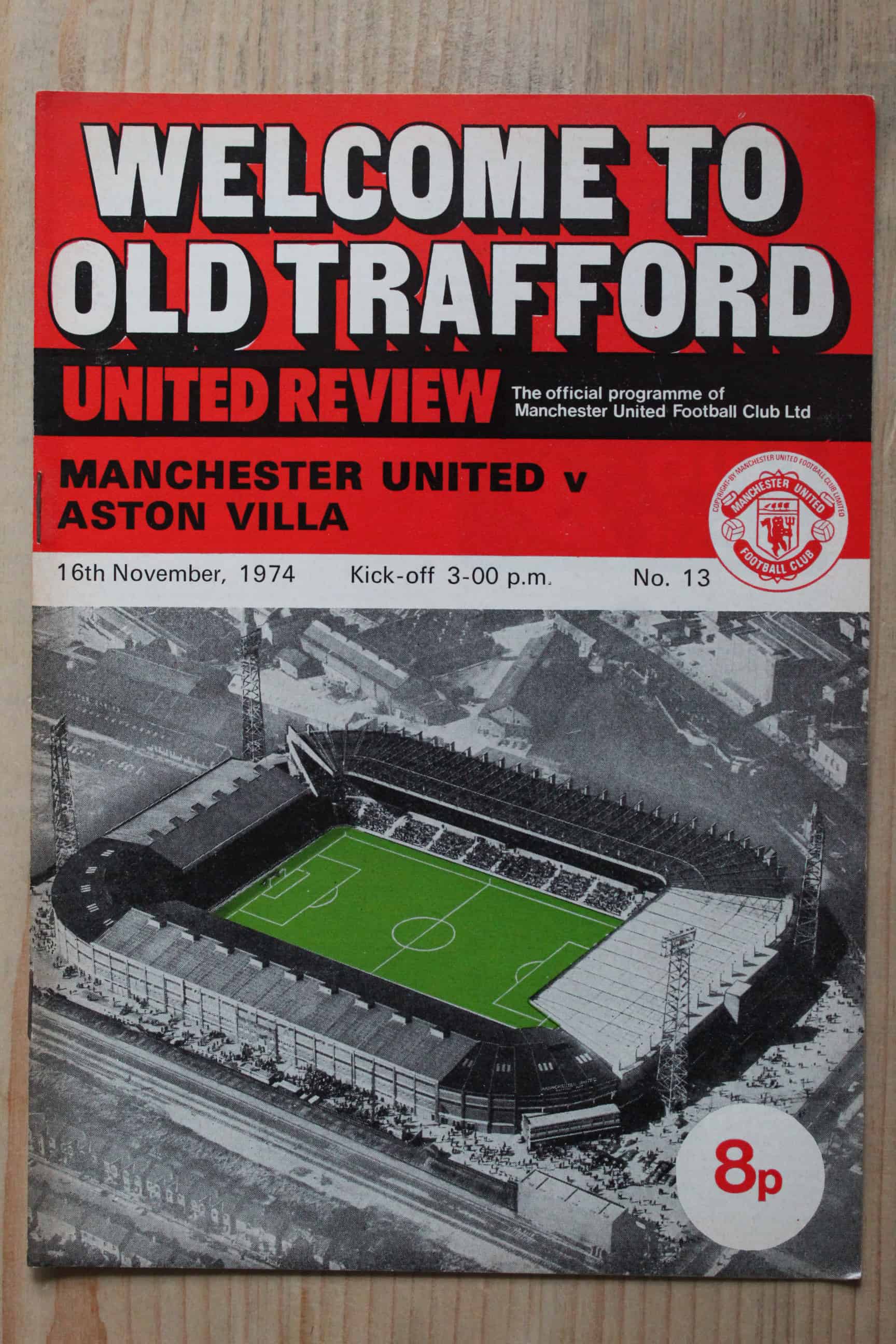 Manchester United FC v Aston Villa FC